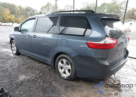 2015 Toyota Sienna Le 8 Passenger from USA, damaged, VIN 5TDKK3DCXFS646967